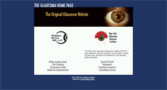 Desktop Screenshot of glaucoma.net