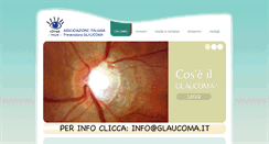 Desktop Screenshot of glaucoma.it
